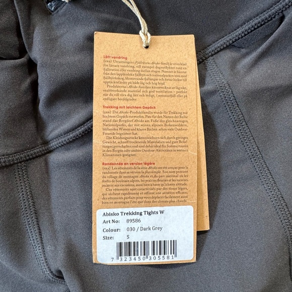 Fjallraven abisko trekking tights. NWT - Picture 2 of 3